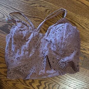 Maurices Lace Bralette in Soft Purple